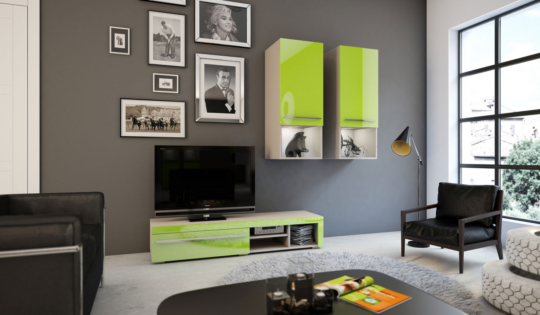 Стенка LEGATO (артикул 910)